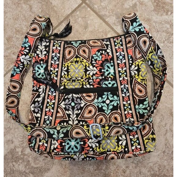 Vera Bradley Sierra Petite Crossbody Bag Adjustable Strap & Zippered Pockets - Picture 2 of 15